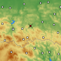 Nearby Forecast Locations - Gorlice - Mapa