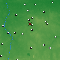 Nearby Forecast Locations - Konstantynów Łódzki - Mapa