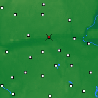 Nearby Forecast Locations - Nakło nad Notecią - Mapa