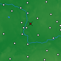 Nearby Forecast Locations - Swarzędz - Mapa