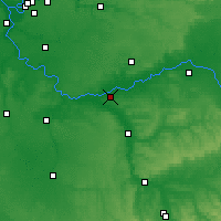 Nearby Forecast Locations - Montereau-Fault-Yonne - Mapa