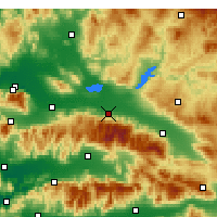 Nearby Forecast Locations - Salihli - Mapa