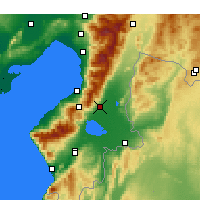 Nearby Forecast Locations - Kırıkhan - Mapa