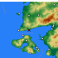 Nearby Forecast Locations - Aso - Mapa