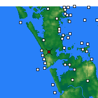 Nearby Forecast Locations - Waitakere - Mapa