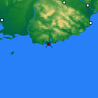 Nearby Forecast Locations - Porpoise Bay - Mapa