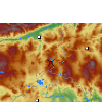 Nearby Forecast Locations - Esquipulas - Mapa