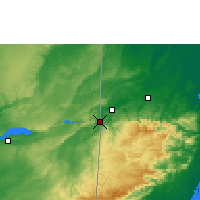 Nearby Forecast Locations - Melchor de Mencos - Mapa