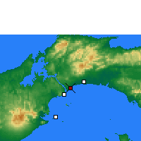 Nearby Forecast Locations - Ciudad de Panamá - Mapa