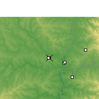 Nearby Forecast Locations - Ciudad del Este - Mapa