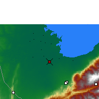 Nearby Forecast Locations - Santa Bárbara del Zulia - Mapa