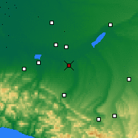 Nearby Forecast Locations - Adygueisk - Mapa