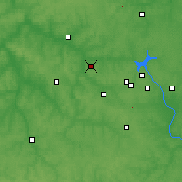 Nearby Forecast Locations - Bolojovo - Mapa