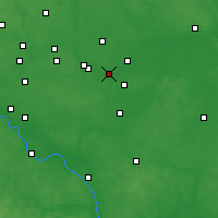 Nearby Forecast Locations - Drezna - Mapa