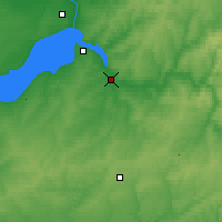 Nearby Forecast Locations - Iskitim - Mapa