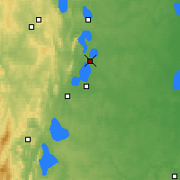 Nearby Forecast Locations - Kaslí - Mapa