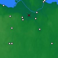 Nearby Forecast Locations - Kólpino - Mapa