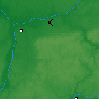 Nearby Forecast Locations - Koriazhma - Mapa