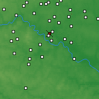 Nearby Forecast Locations - Kotelniki - Mapa