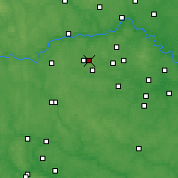 Nearby Forecast Locations - Krasnoznamensk - Mapa