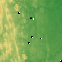 Nearby Forecast Locations - Lesnói - Mapa