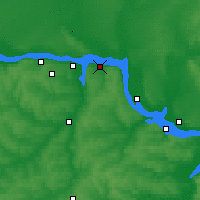 Nearby Forecast Locations - Marinski Posad - Mapa