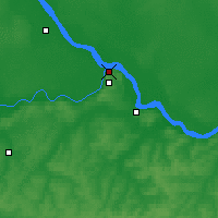 Nearby Forecast Locations - Nizhni Nóvgorod - Mapa
