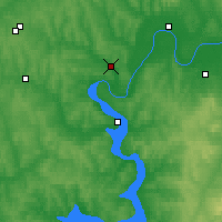Nearby Forecast Locations - Nytva - Mapa