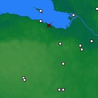 Nearby Forecast Locations - Peterhof - Mapa