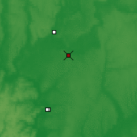 Nearby Forecast Locations - Povórino - Mapa