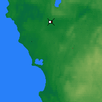 Nearby Forecast Locations - Púdozh - Mapa