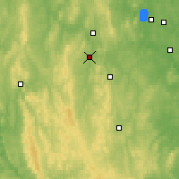 Nearby Forecast Locations - Revda - Mapa