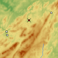 Nearby Forecast Locations - Satka - Mapa