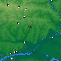 Nearby Forecast Locations - Shajty - Mapa