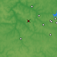 Nearby Forecast Locations - Shchókino - Mapa