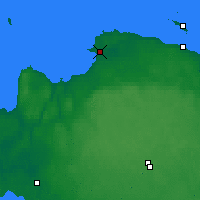 Nearby Forecast Locations - Sosnovy Bor - Mapa
