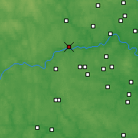Nearby Forecast Locations - Zvenígorod - Mapa
