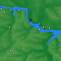 Nearby Forecast Locations - Zvenígovo - Mapa