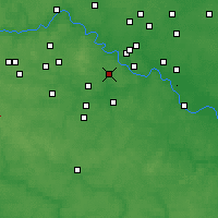 Nearby Forecast Locations - Vídnoye - Mapa