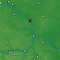 Nearby Forecast Locations - Voskresensk - Mapa