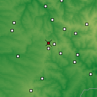 Nearby Forecast Locations - Avdíivka - Mapa