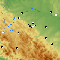 Nearby Forecast Locations - Boryslav - Mapa