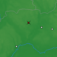 Nearby Forecast Locations - Gorodniá - Mapa