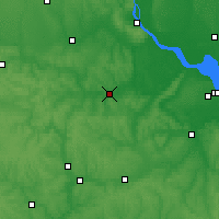 Nearby Forecast Locations - Korsun-Shevchenkivskyi - Mapa