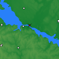 Nearby Forecast Locations - Kremenchuk - Mapa
