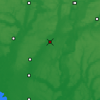 Nearby Forecast Locations - Mýrhorod - Mapa