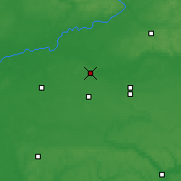 Nearby Forecast Locations - Nóvgorod-Síverski - Mapa