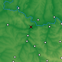Nearby Forecast Locations - Slóviansk - Mapa