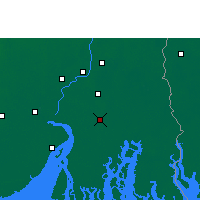 Nearby Forecast Locations - Barasat - Mapa