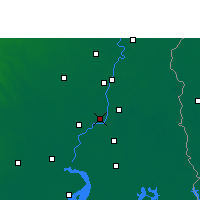 Nearby Forecast Locations - Howrah - Mapa